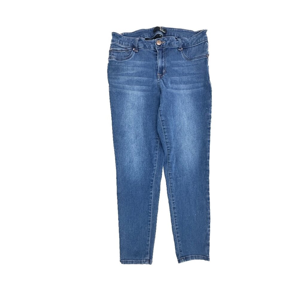 1822 Denim Ankle Skinny Women's size 31 Dark Wash Blue Denim Jeans